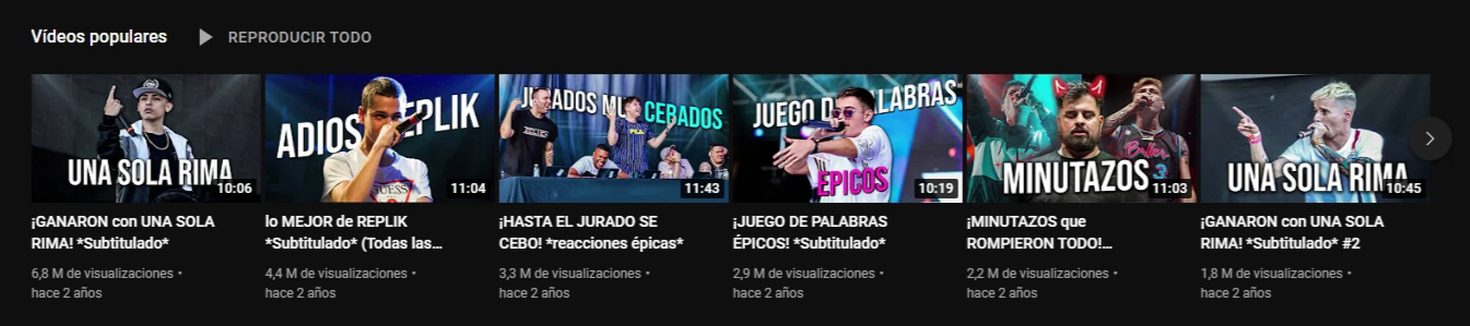 Videos populares de Esquina Rapper